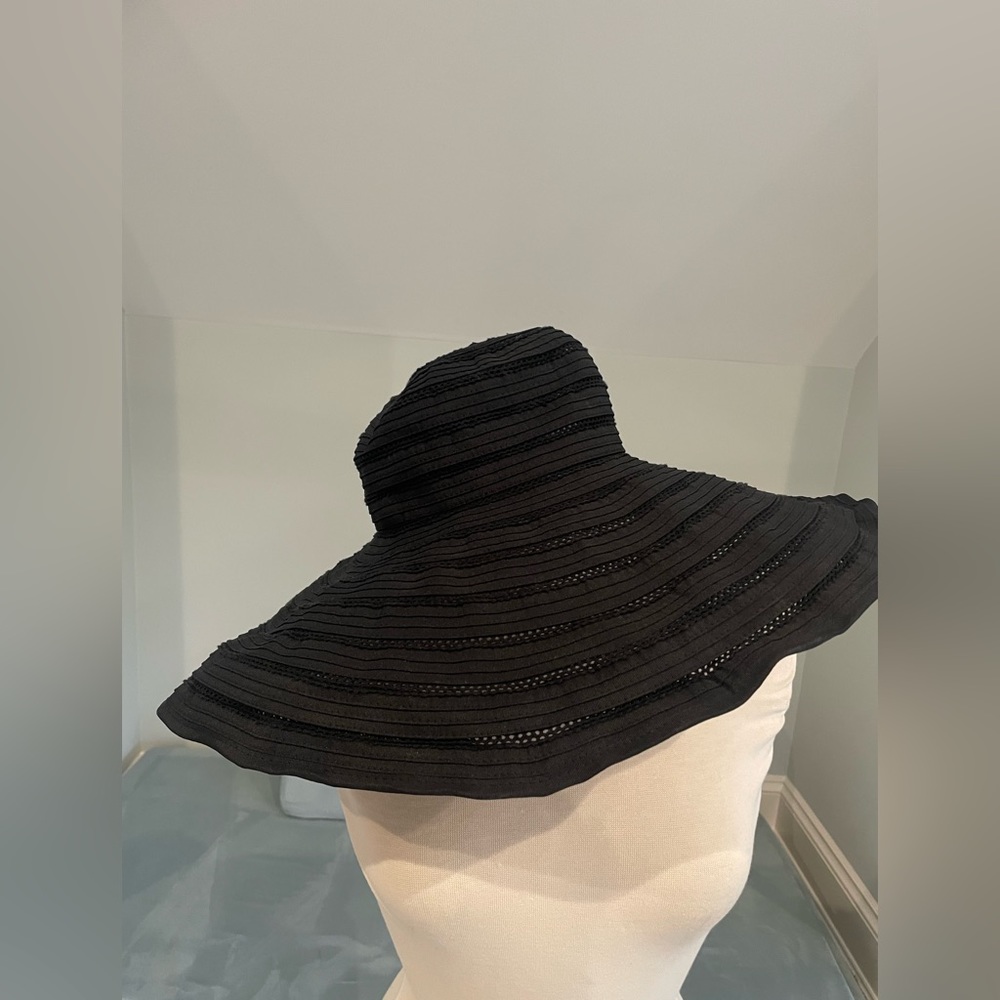 San Diego Hat Co. Sun Hat Packable Adjustable Black Breathable Sun Protection OS